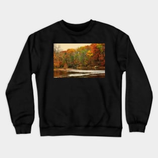 Fall At Neshaminy Creek Crewneck Sweatshirt